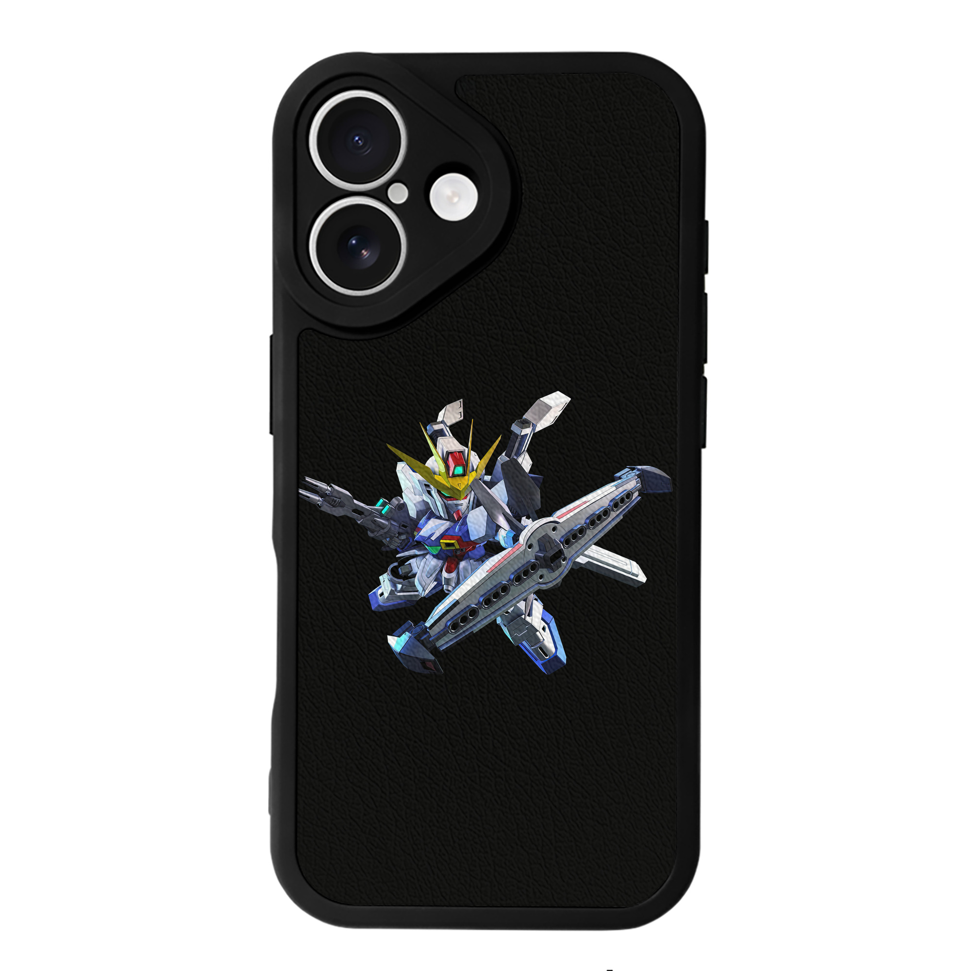 （画像用） 機動戦士ガンダム Mobile Suit Gundam 【iPhone 16シリーズ対応】シリコンスマホケース（レザー調） 材質：シリコン